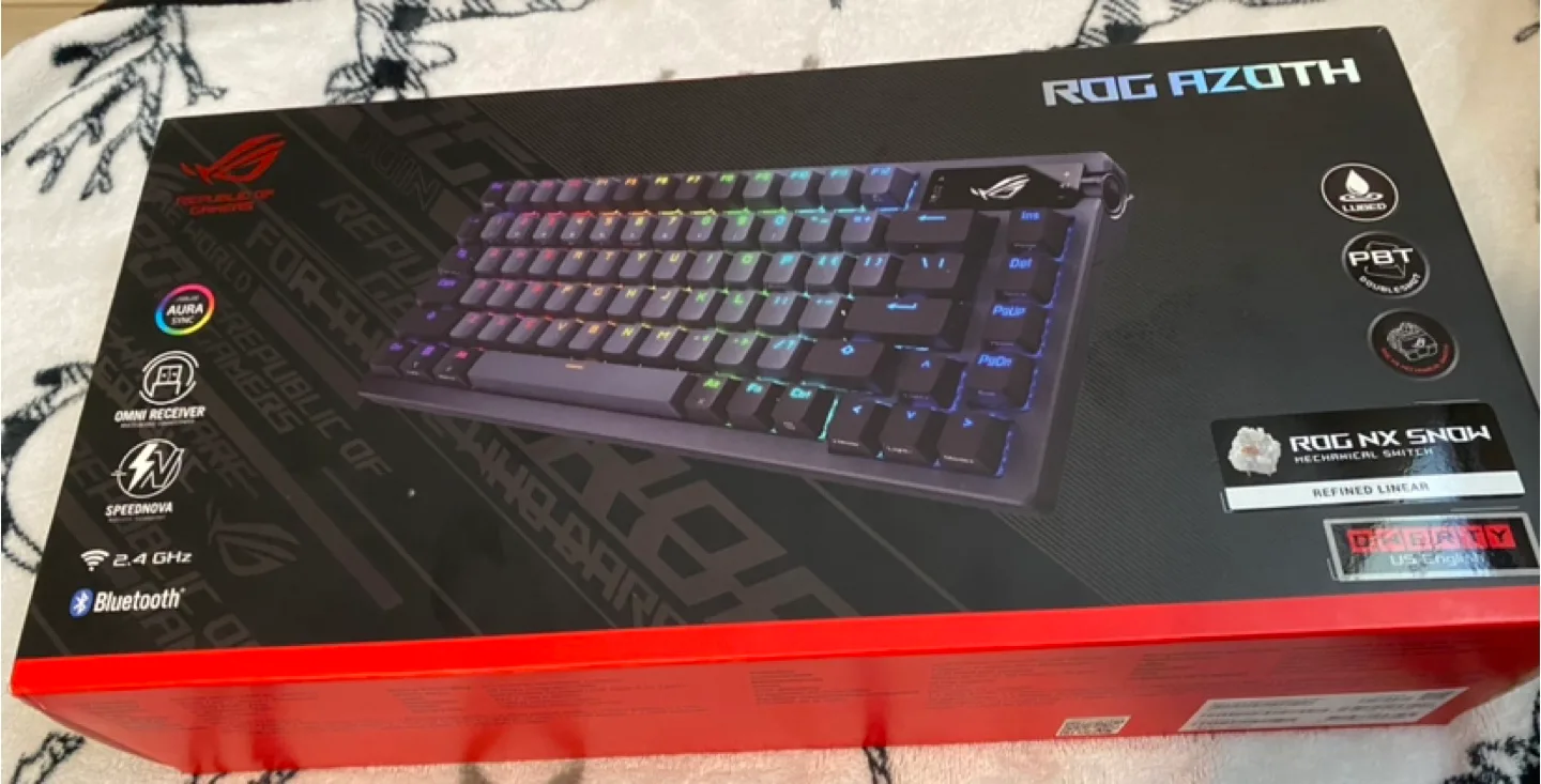 ASUS ROG Azoth Mechanical Keyboard - Like New!