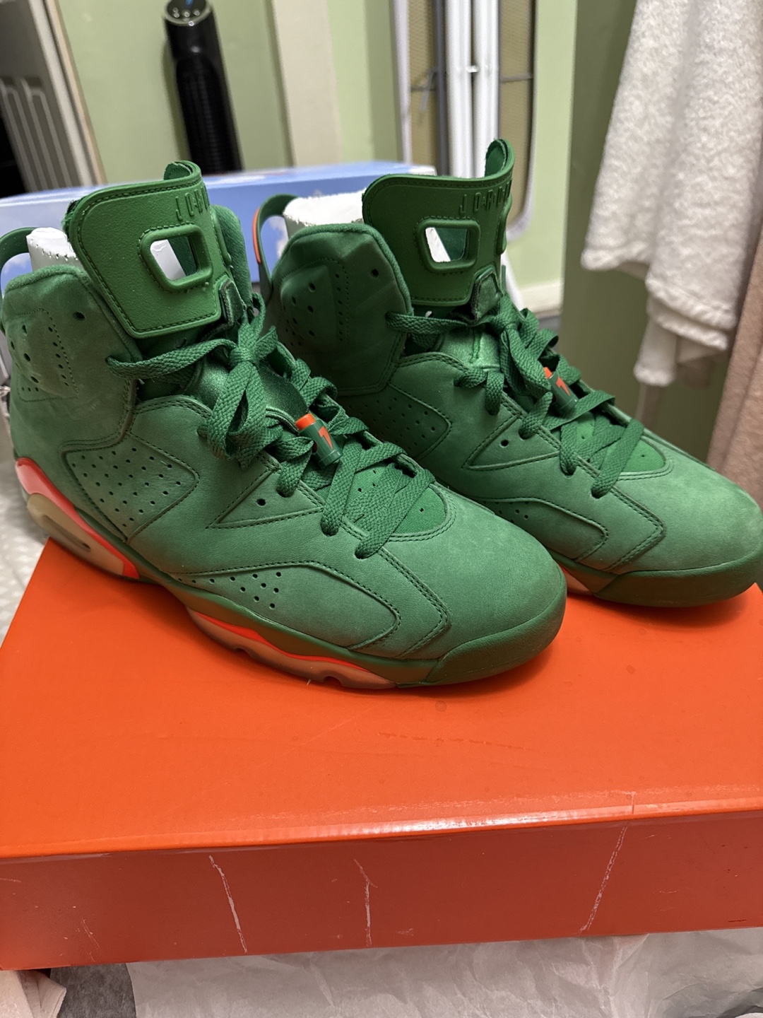 Nike Air Jordan 6 Retro Gatorade Green - photo 3