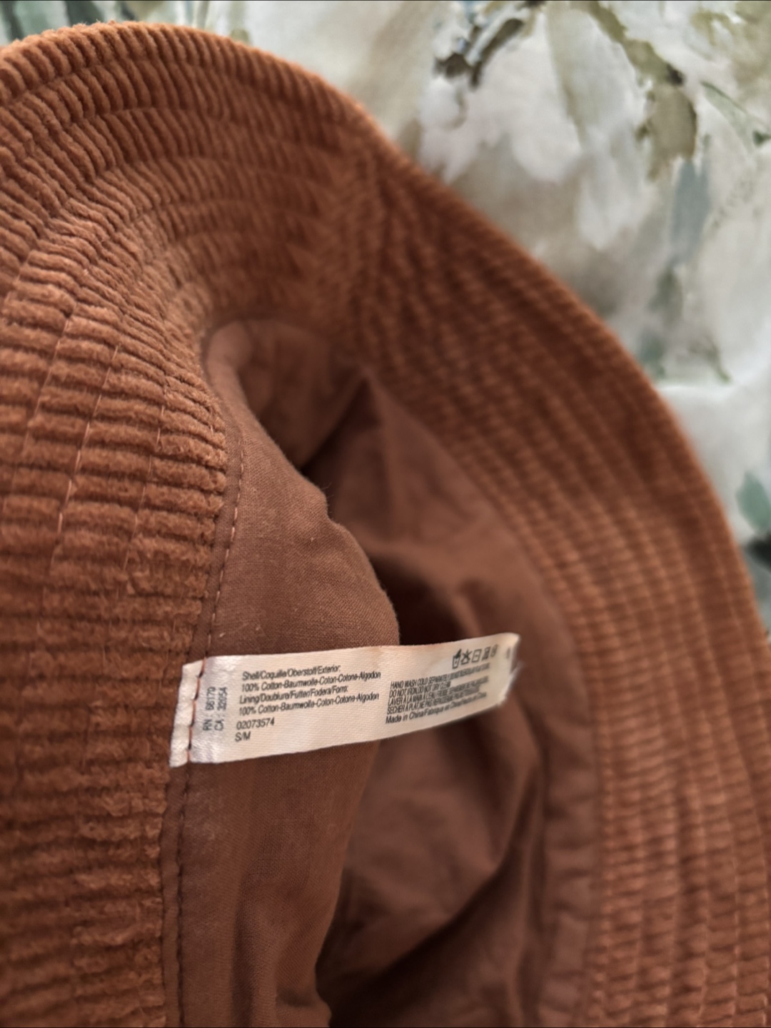 Corduroy Bucket Hat S/M - photo 3