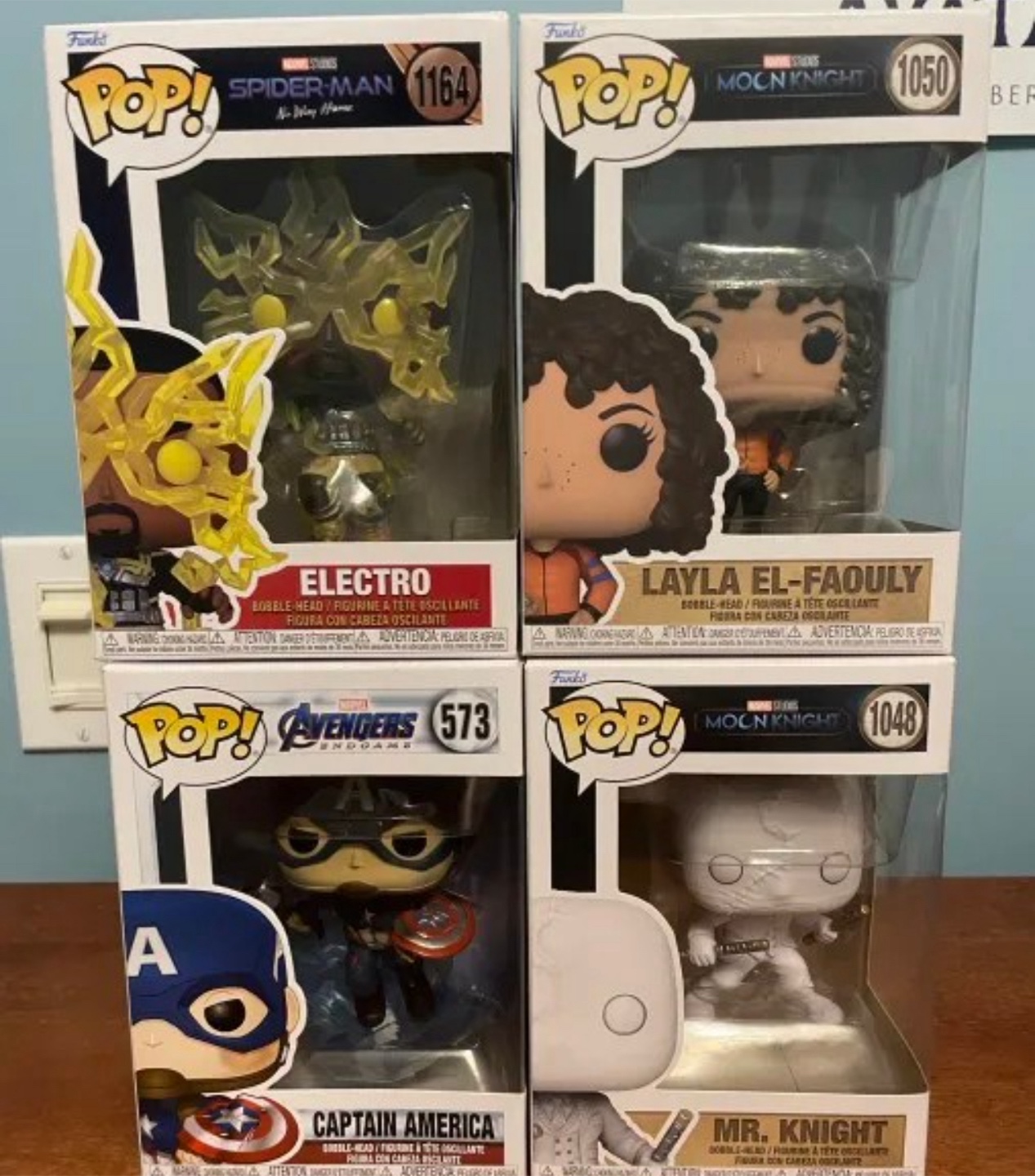 Funko Pop! Marvel Figures - Electro, Mr. Knight, More!
