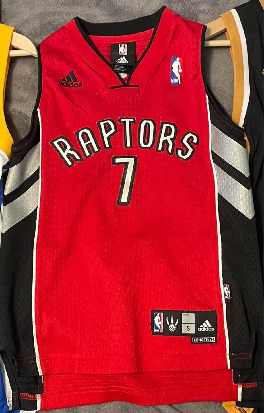 Adidas Raptors Bargnani #7 Jersey - Size Child S