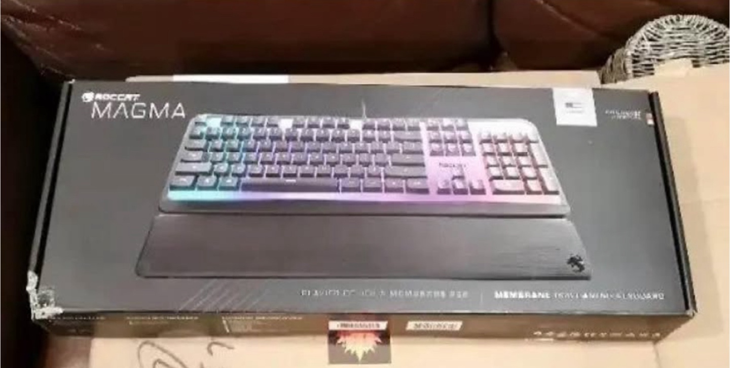 Roccat Magma Membrane RGB Gaming Keyboard - New