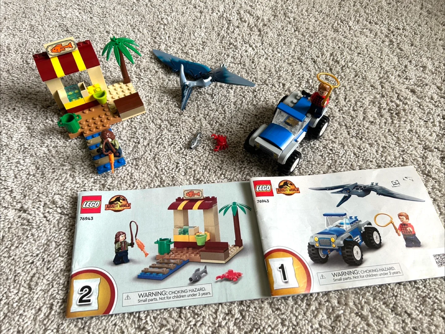 Lego Jurassic World Pteranodon Chase 76943 Toy thumbnail