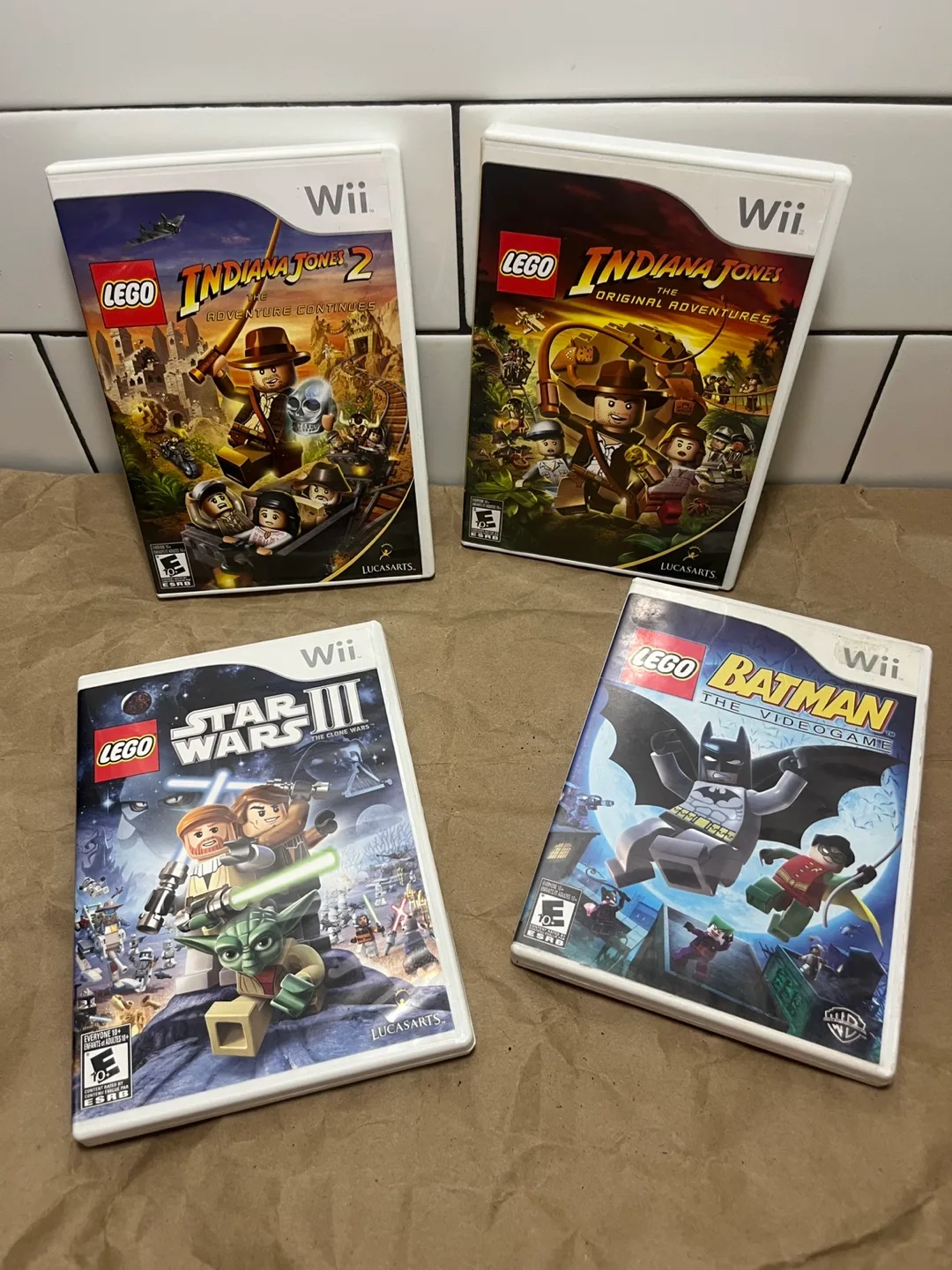 Lego Wii Games: Indiana Jones, Star Wars, Batman thumbnail