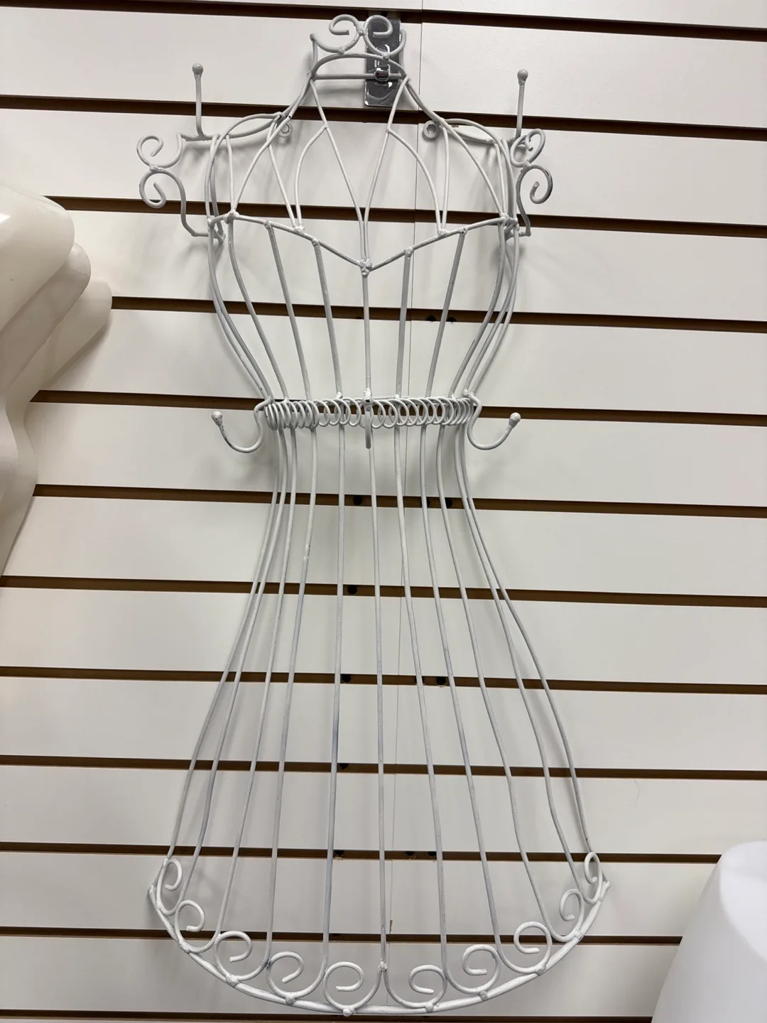 Set of 3 Decorative Metal Dress Form Wall Art image indicator(3)