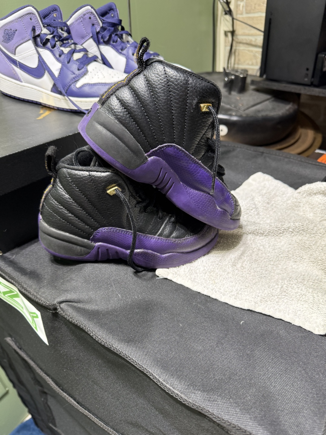 Air Jordan 12 Retro Purple Toddler Size 13c