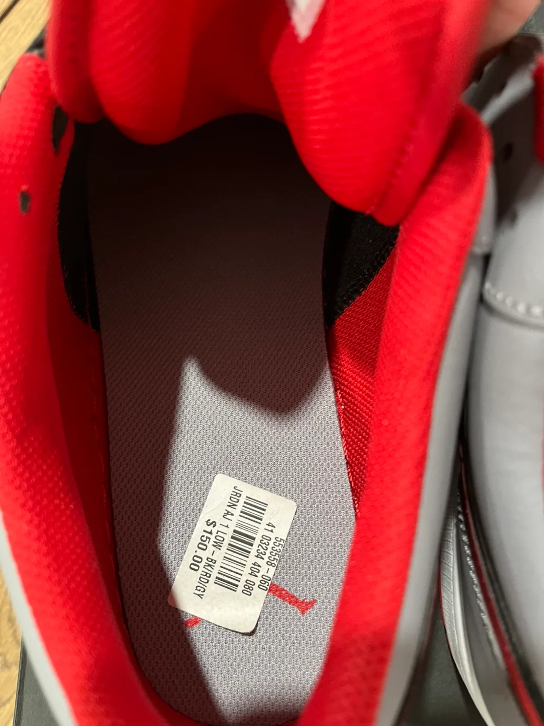 Jordan 1 Low Light Smoke Grey Size 13 image indicator(6)