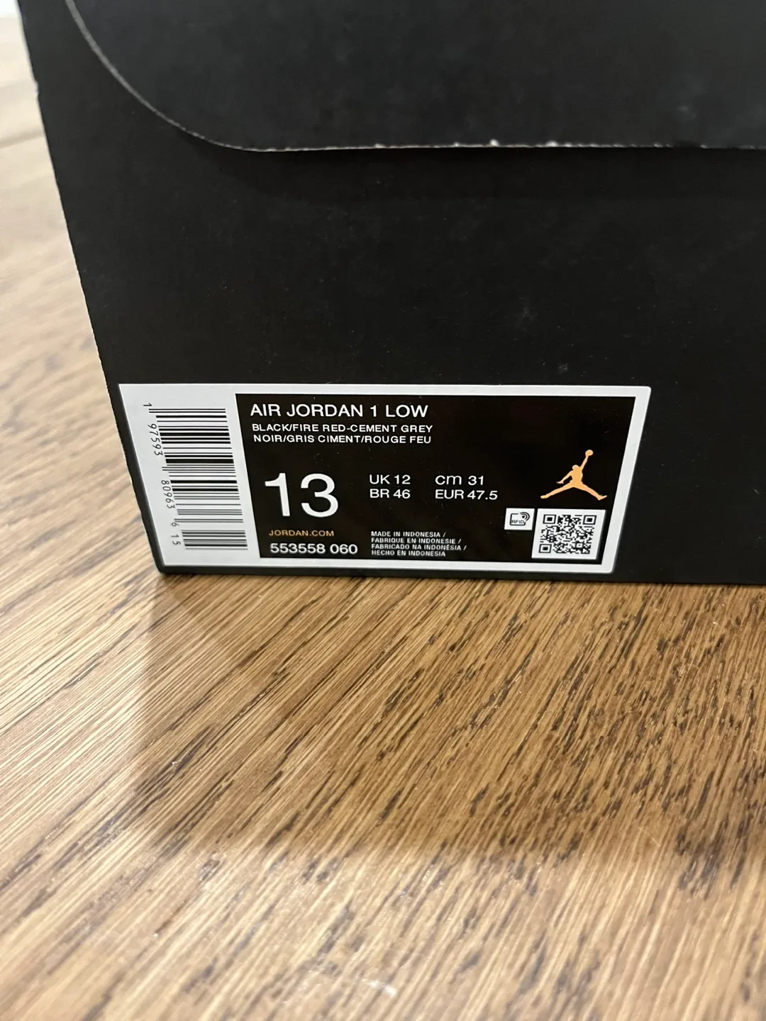 Jordan 1 Low Light Smoke Grey Size 13 image indicator(8)