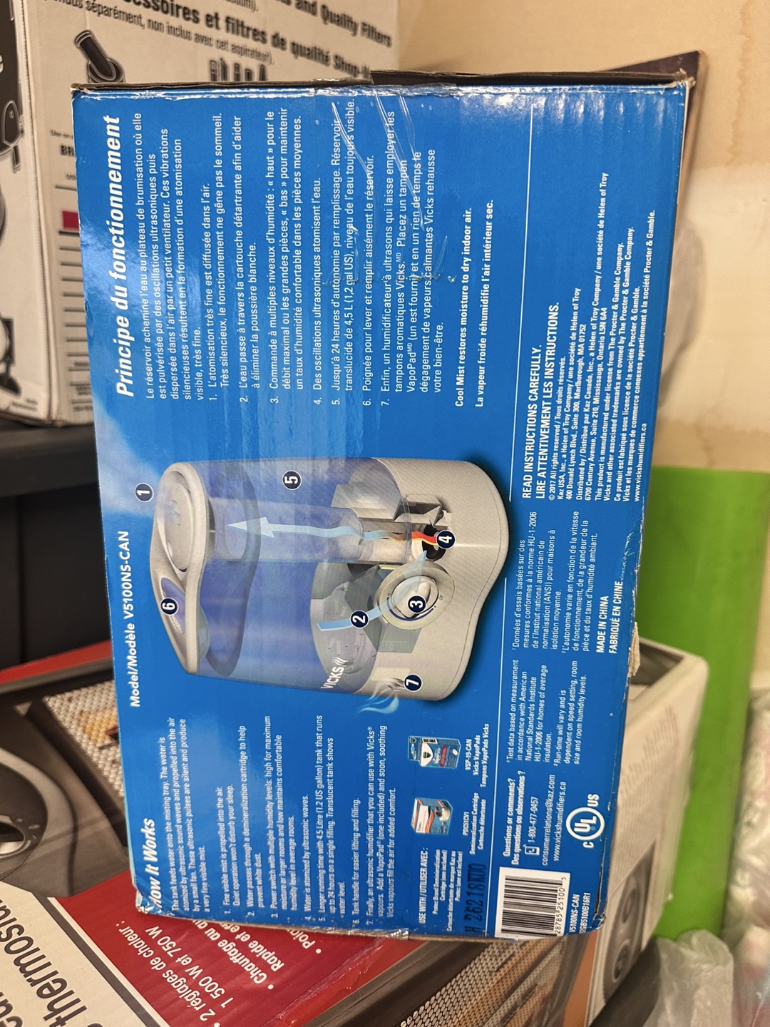 Vicks UltraQuiet Cool Mist Humidifier - photo 3