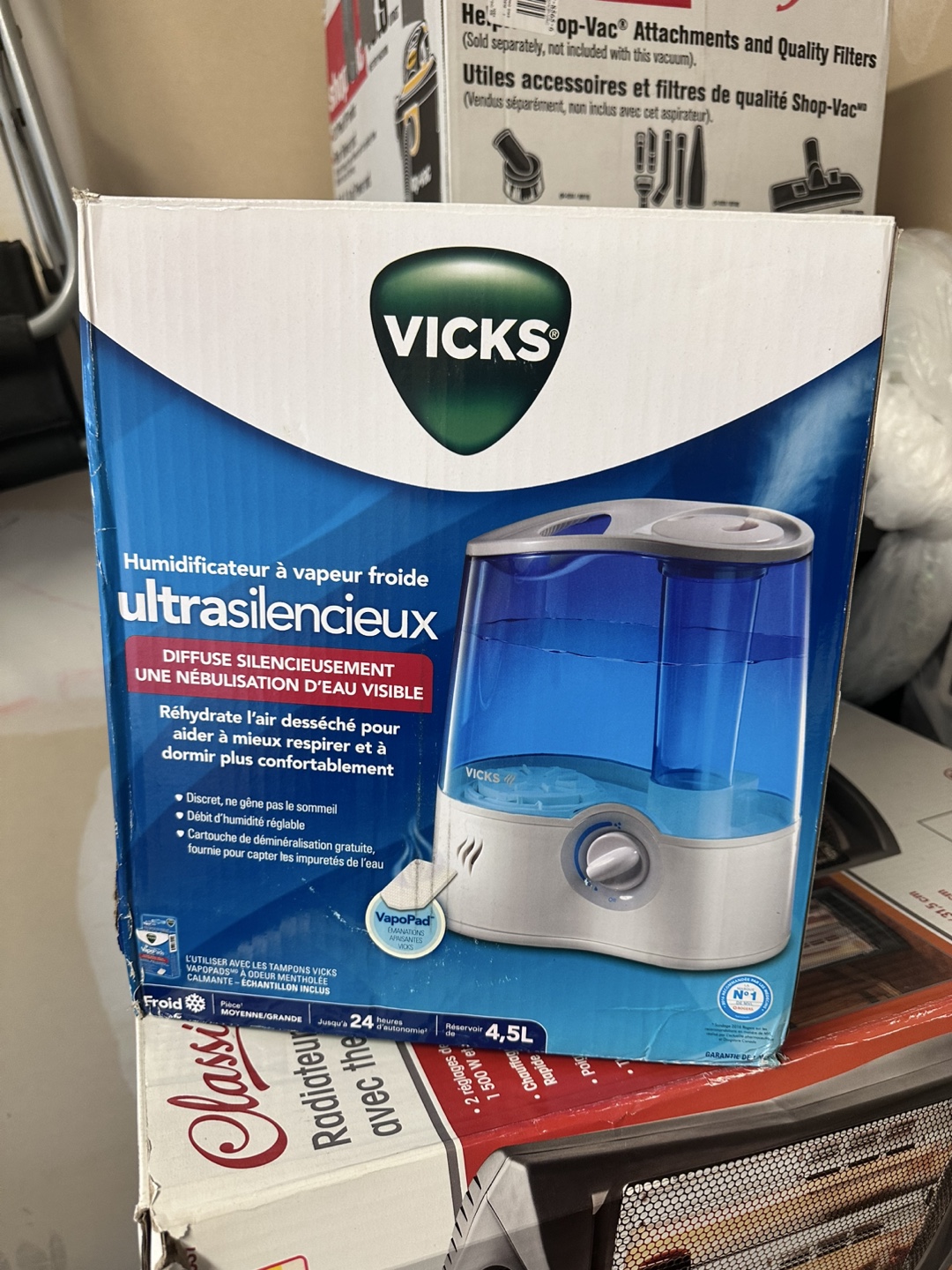 Vicks UltraQuiet Cool Mist Humidifier - photo 5