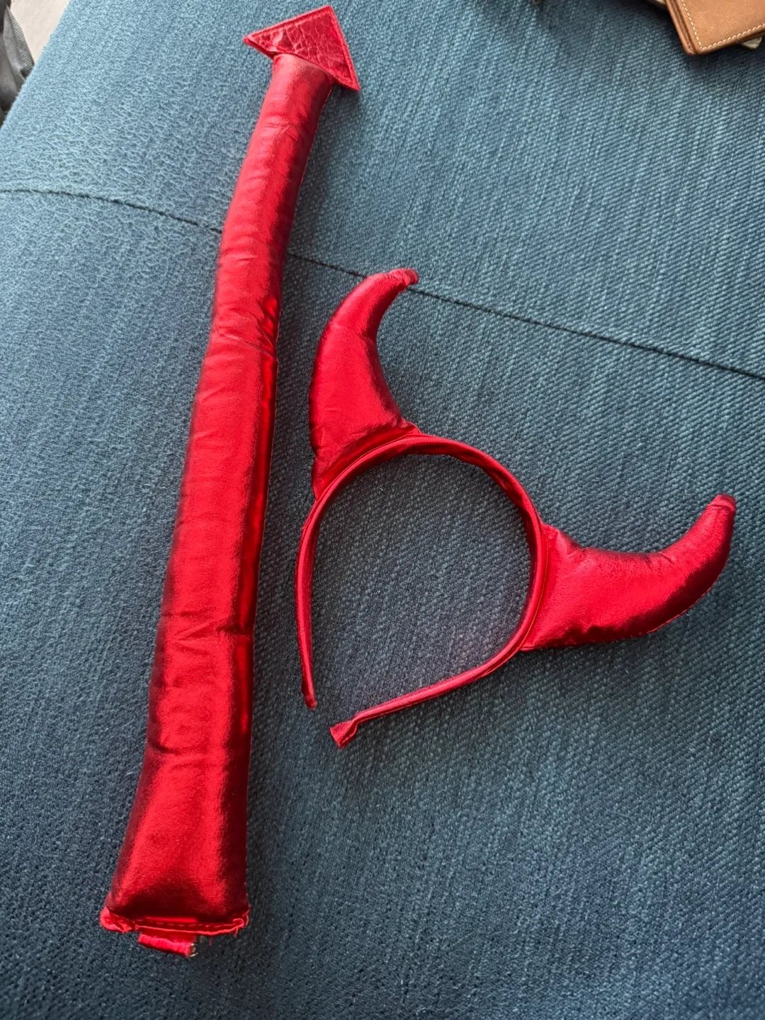 Devil Horns and Tail Costume Set thumbnail