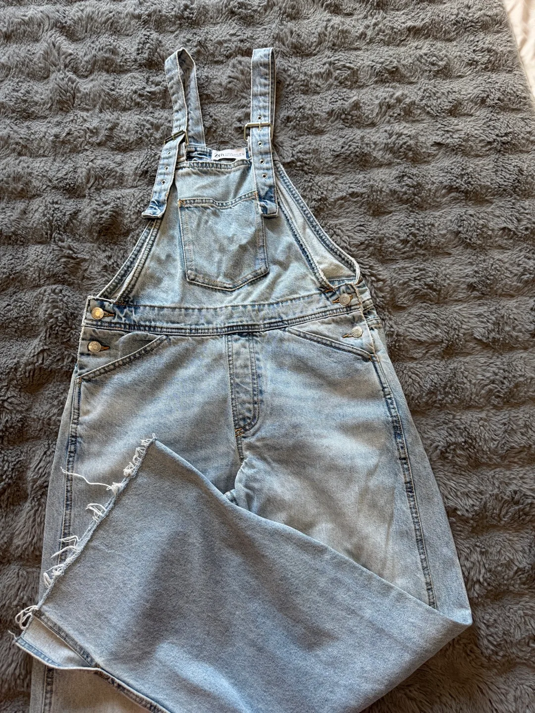 Zara Denim Overalls - Size S image indicator(2)