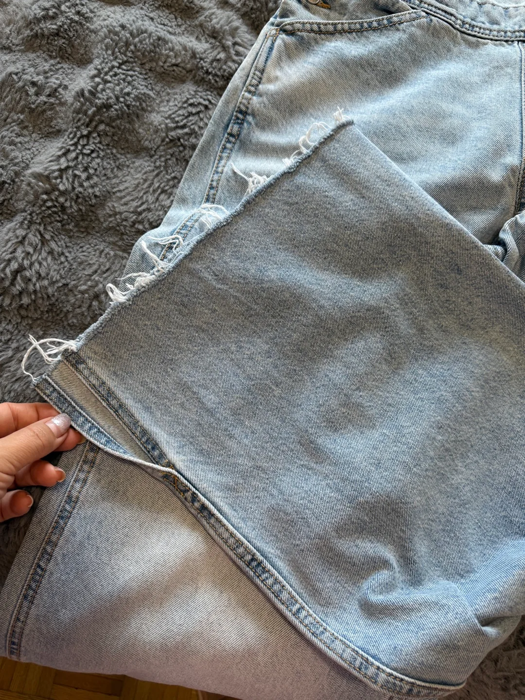 Zara Denim Overalls - Size S image indicator(6)