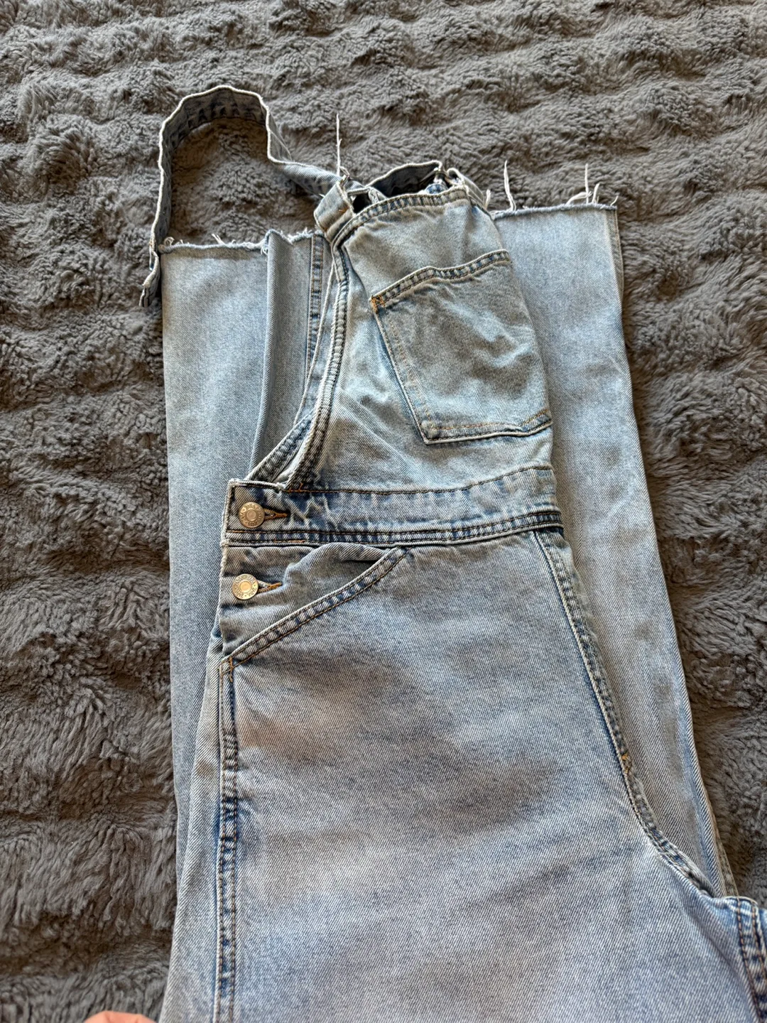 Zara Denim Overalls - Size S image indicator(8)