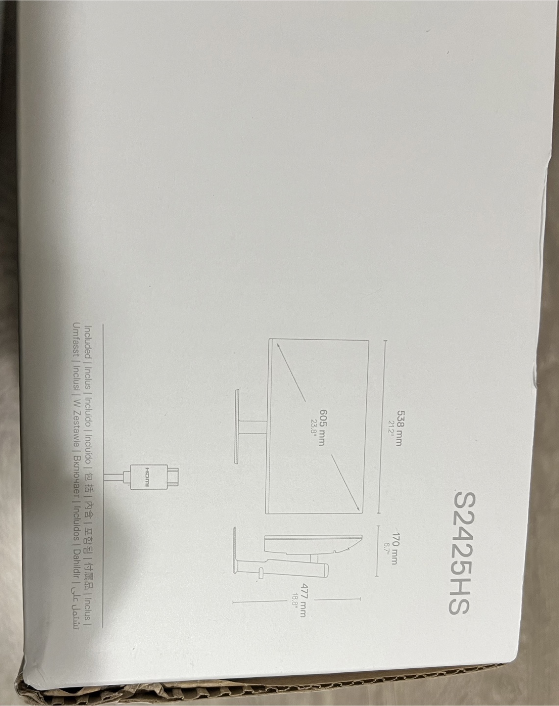 Dell 24 Monitor - S2425HS - photo 5
