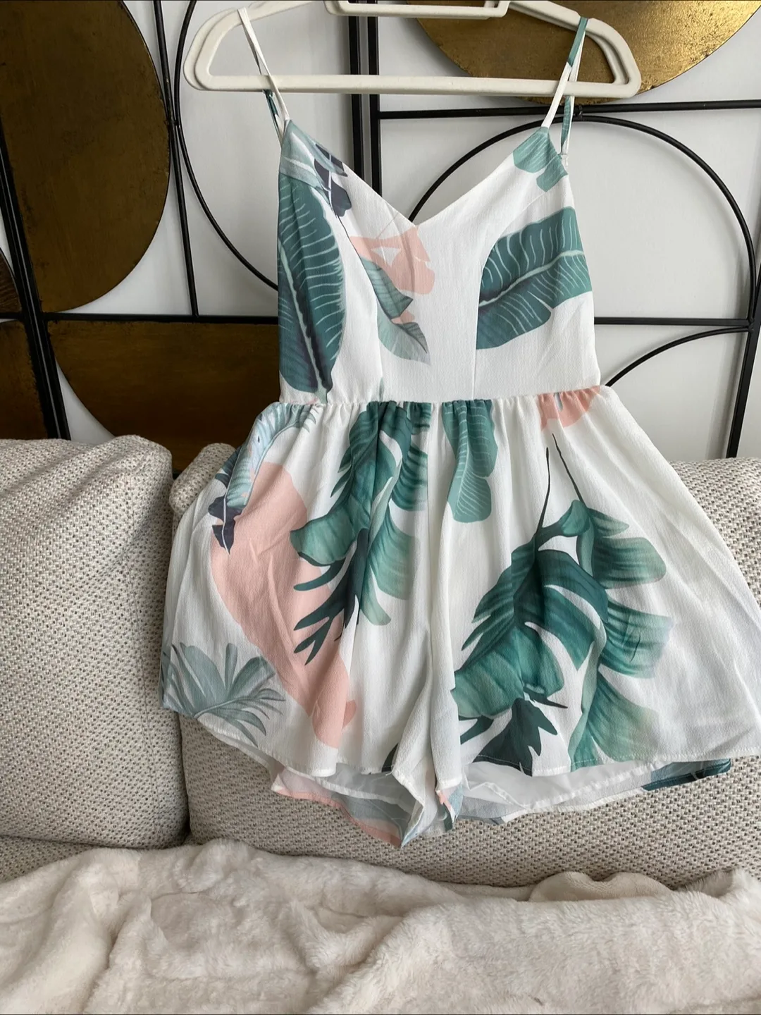 Floral Romper - Size XS thumbnail