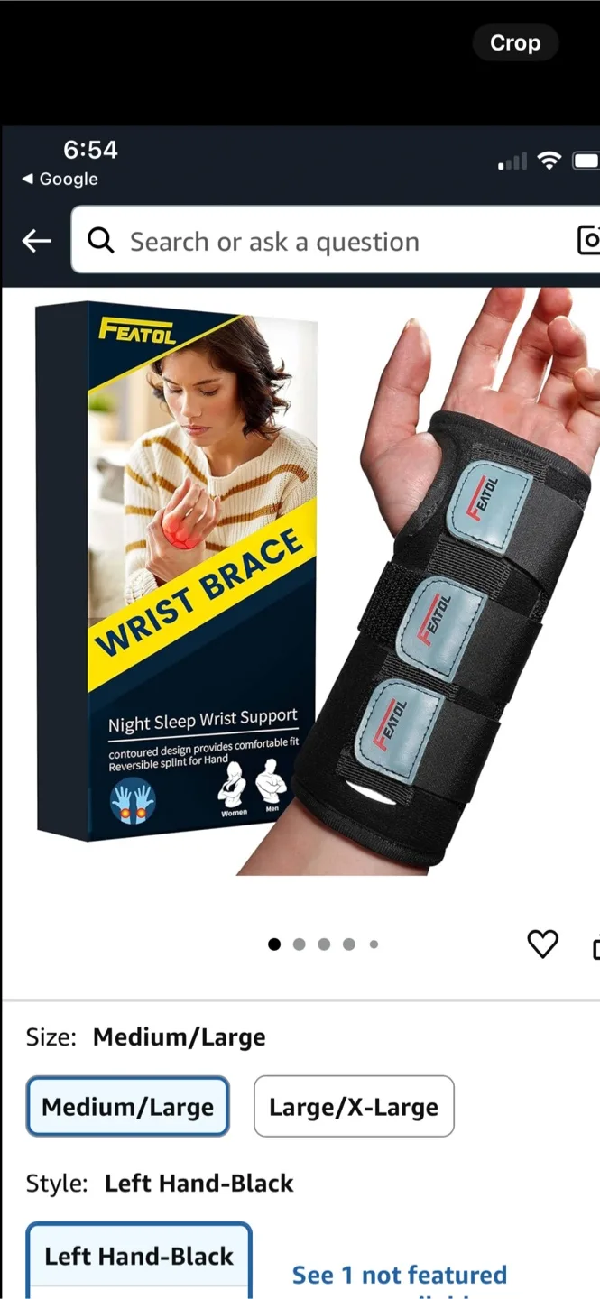 Featol Wrist Brace - Medium/Large image indicator(2)
