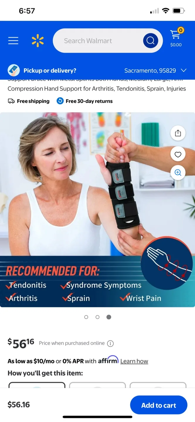 Featol Wrist Brace - Medium/Large thumbnail