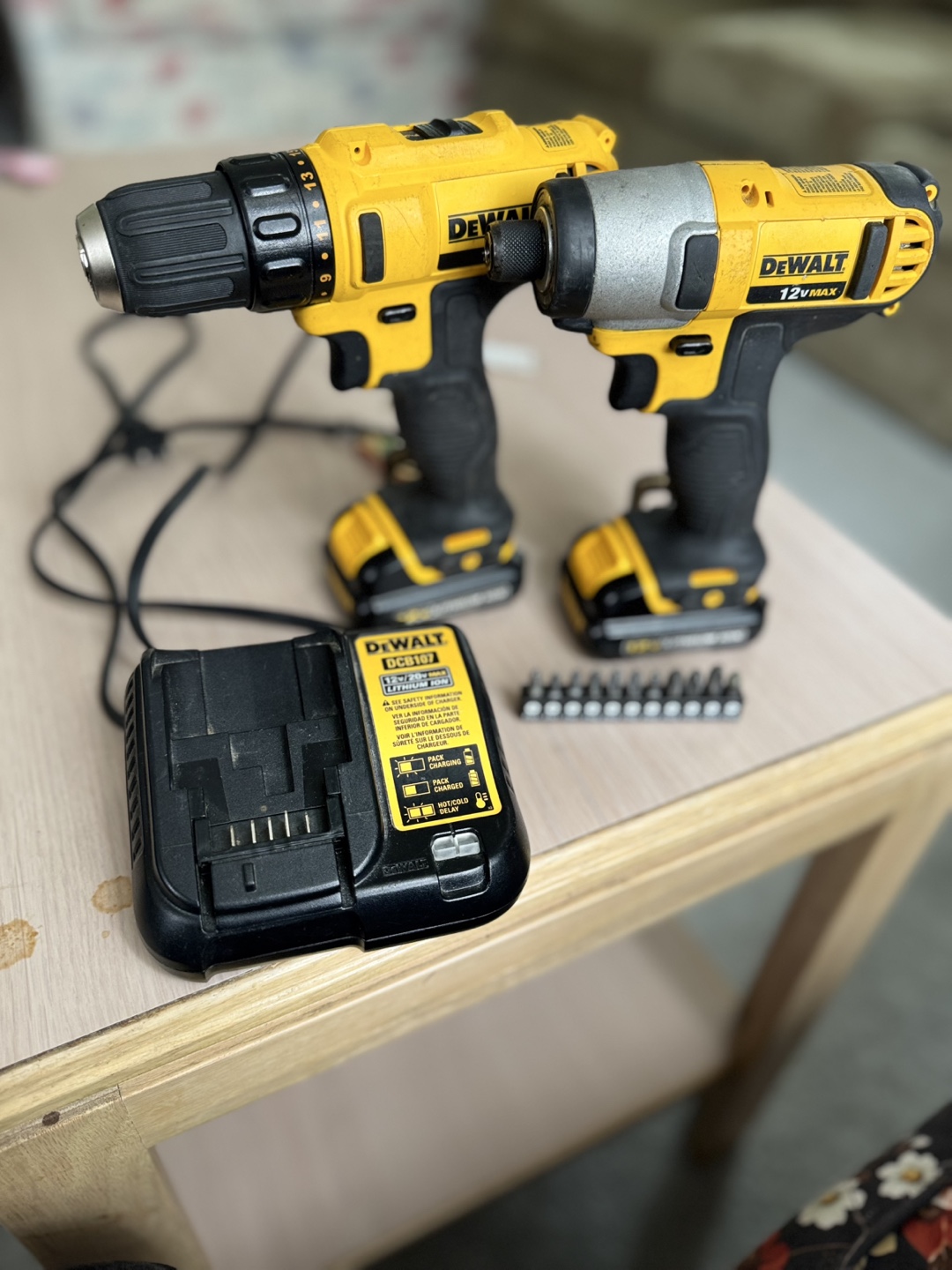 DeWalt 12V MAX Drill/Driver and Impact Driver Combo Kit