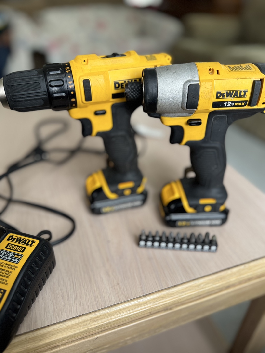 DeWalt 12V MAX Drill/Driver and Impact Driver Combo Kit - photo 2