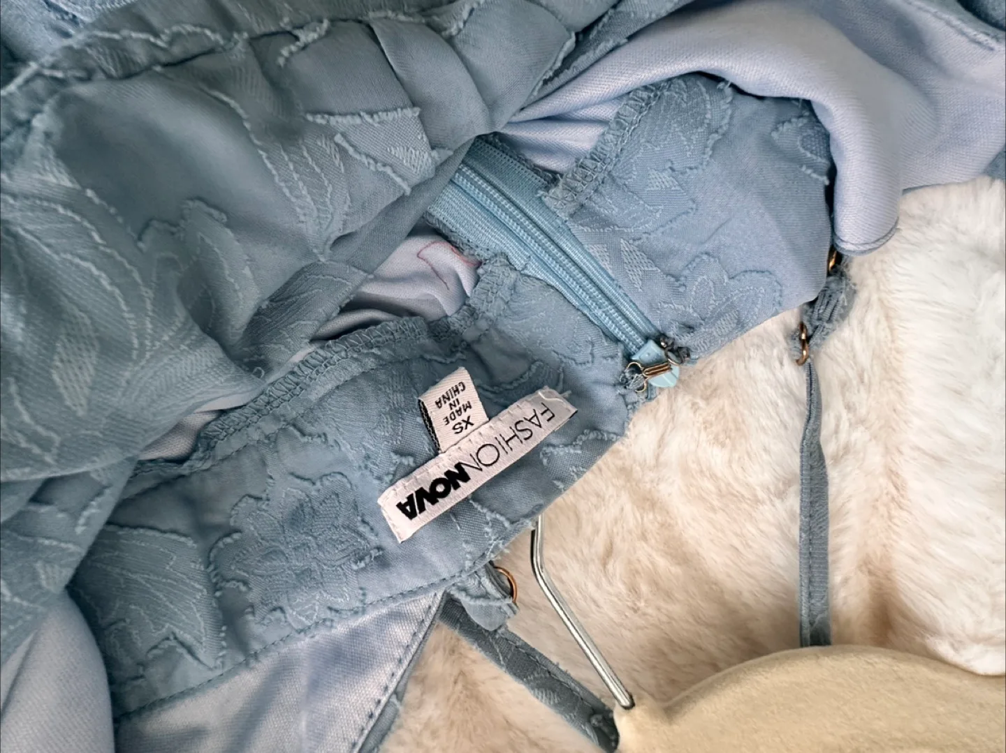 Fashion Nova Romper - Size XS, Blue image indicator(4)