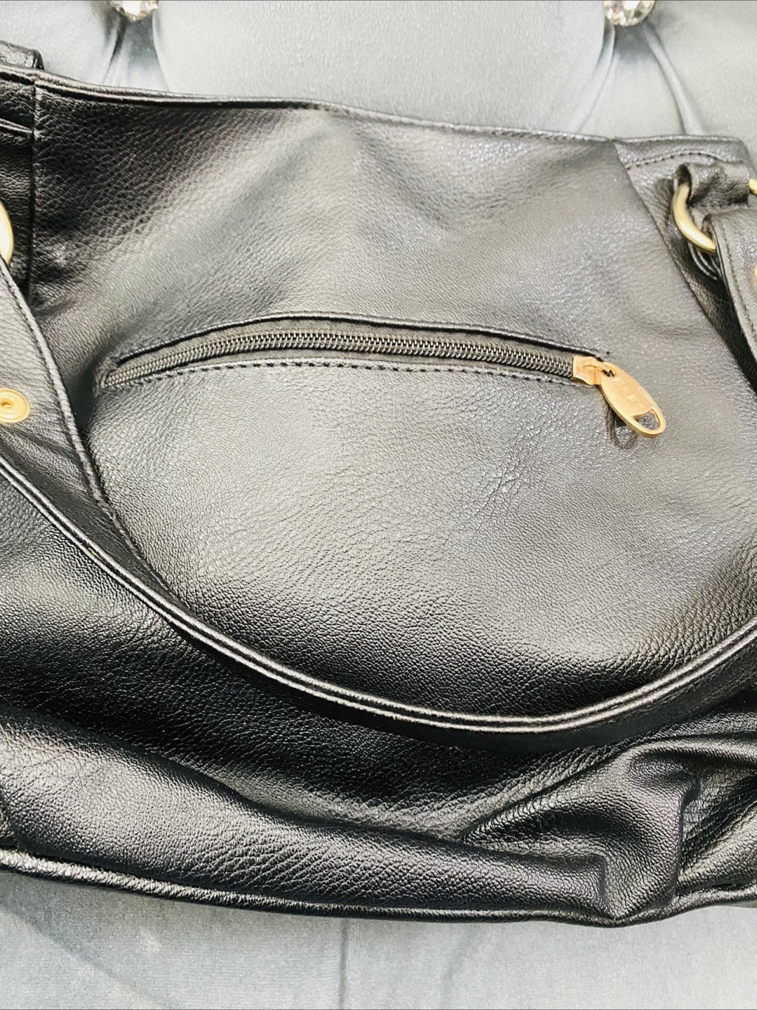 Dellacono Black Leather Shoulder Bag - photo 3