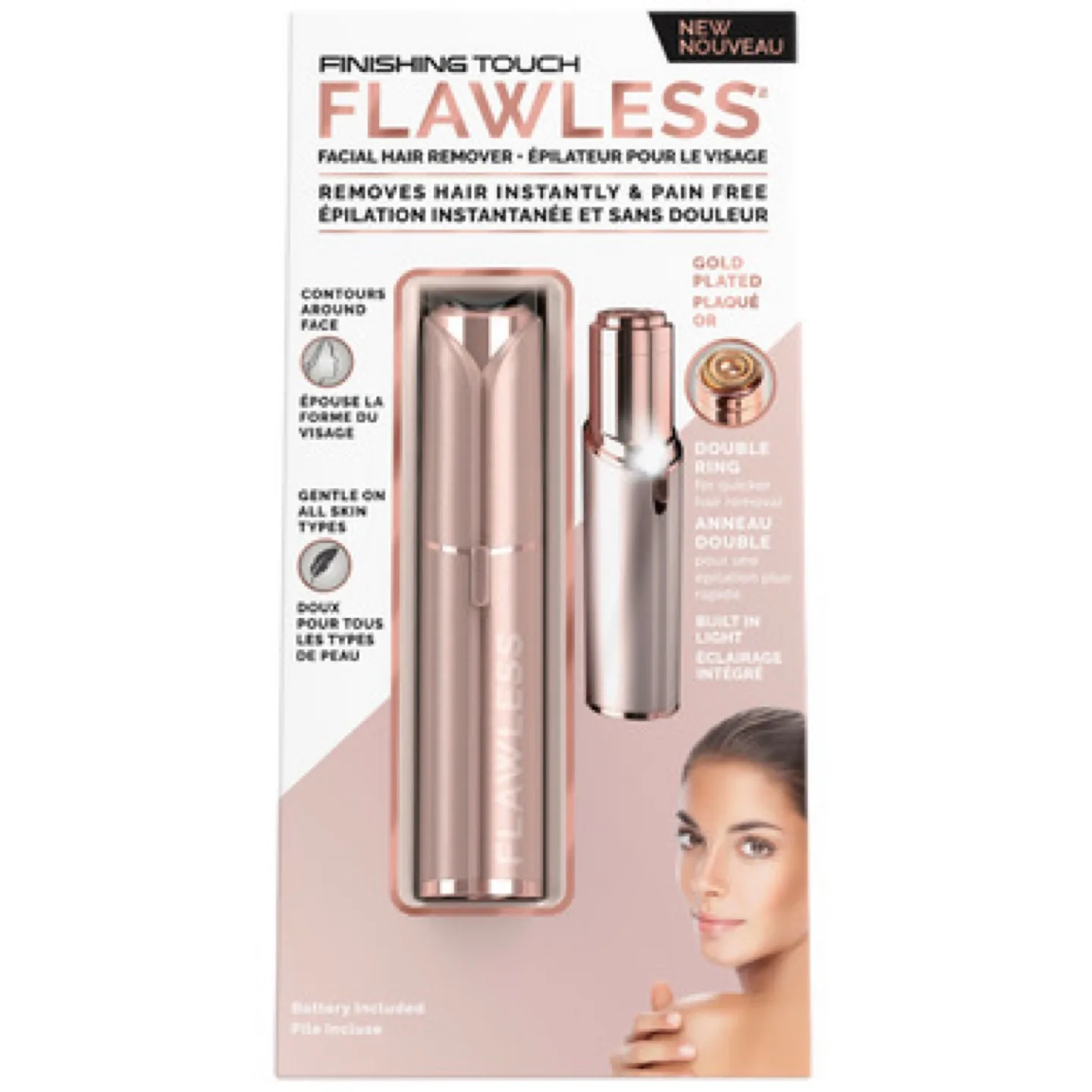 Finishing Touch Flawless Facial Hair Remover image indicator(2)