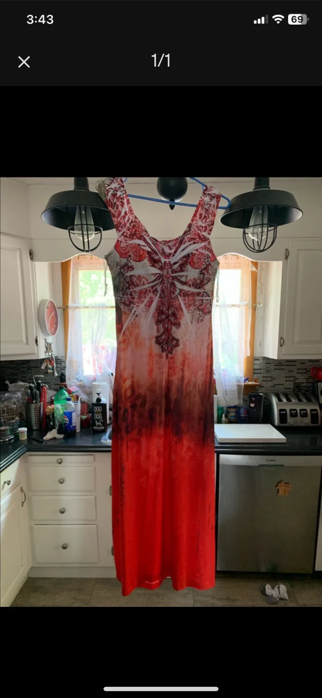 Red Maxi Dress thumbnail