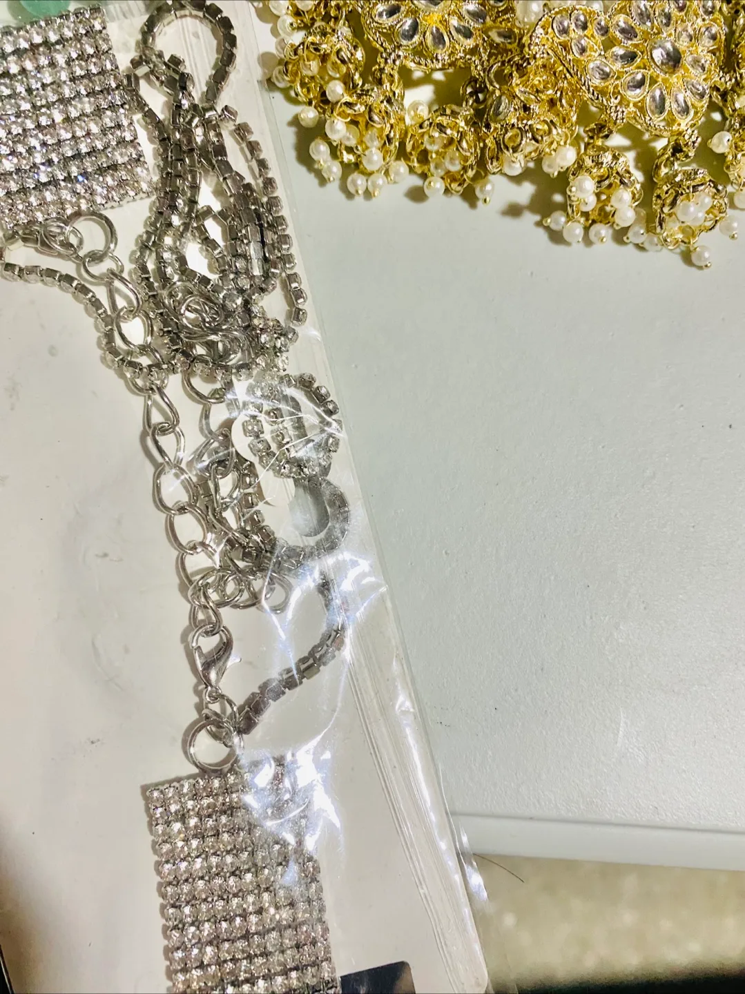 Fashion Jewelry Rhinestone Choker Necklace image indicator(8)