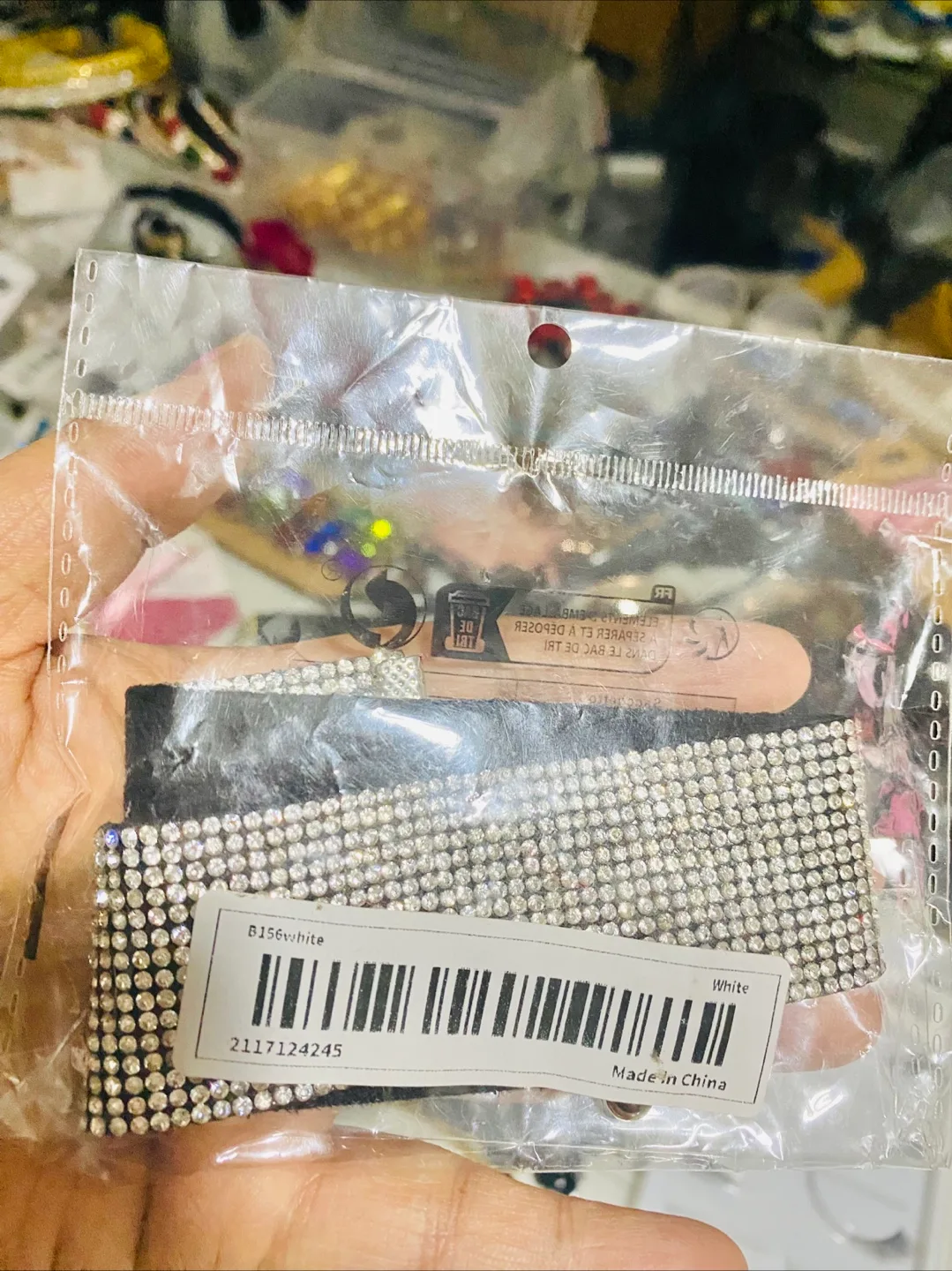 Fashion Jewelry Rhinestone Choker Necklace image indicator(9)