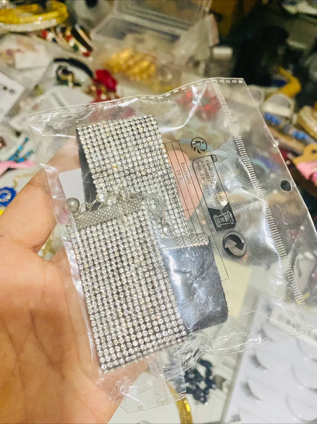 Fashion Jewelry Rhinestone Choker Necklace image indicator(10)