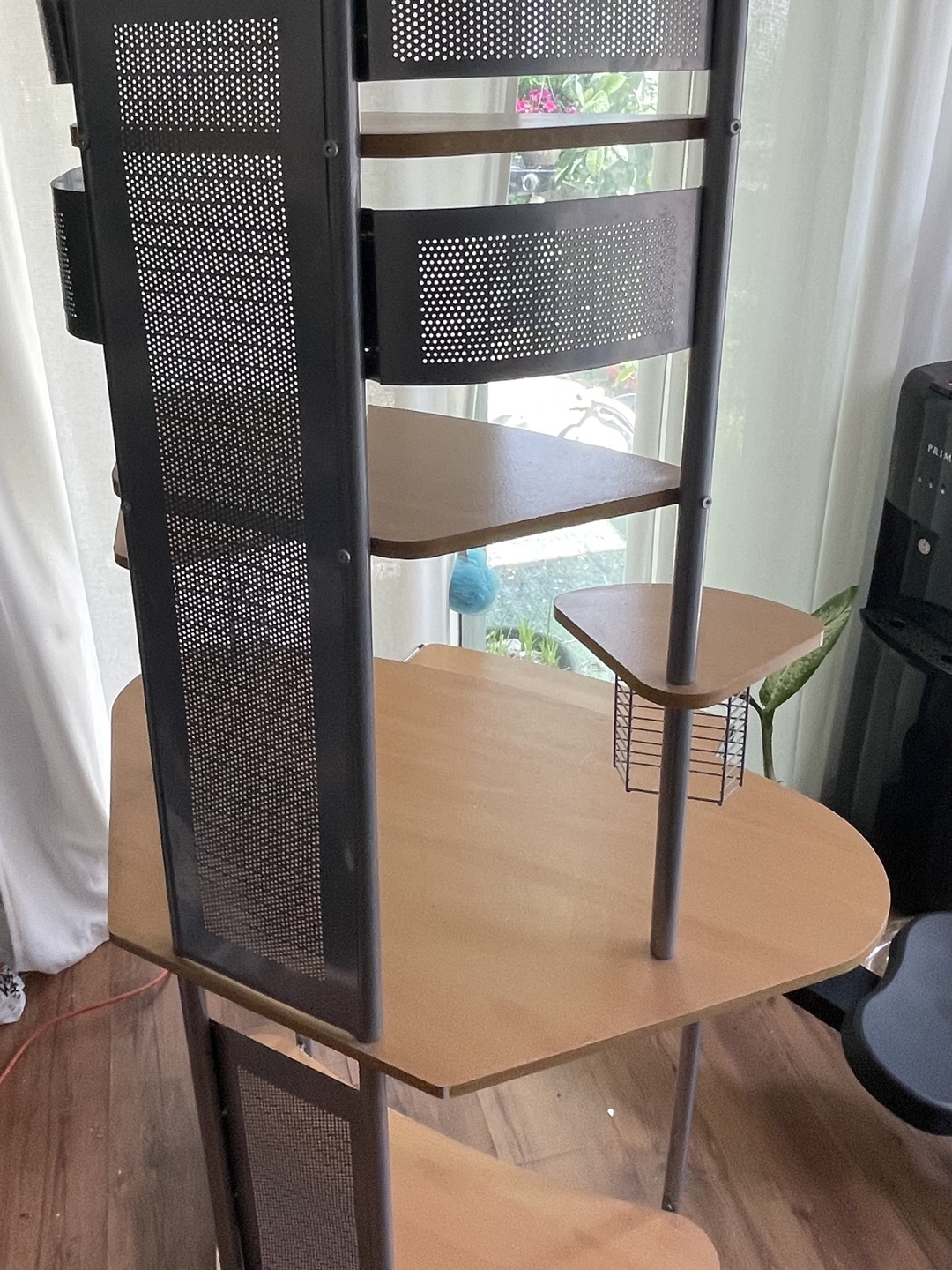 Corner Desk with Shelves & Office Chair - photo 3