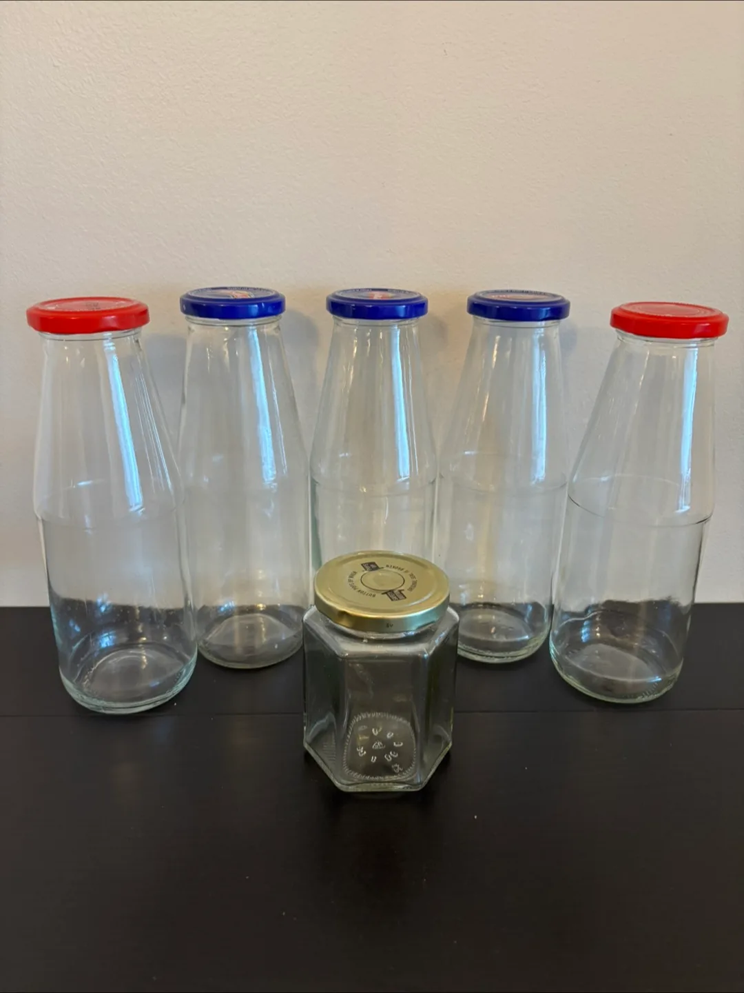 Assorted Glass Bottles and Jar thumbnail