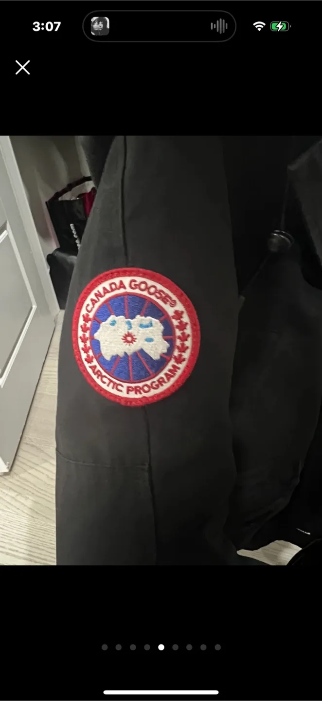Canada Goose Bomber Jacket - Black, XS image indicator(5)