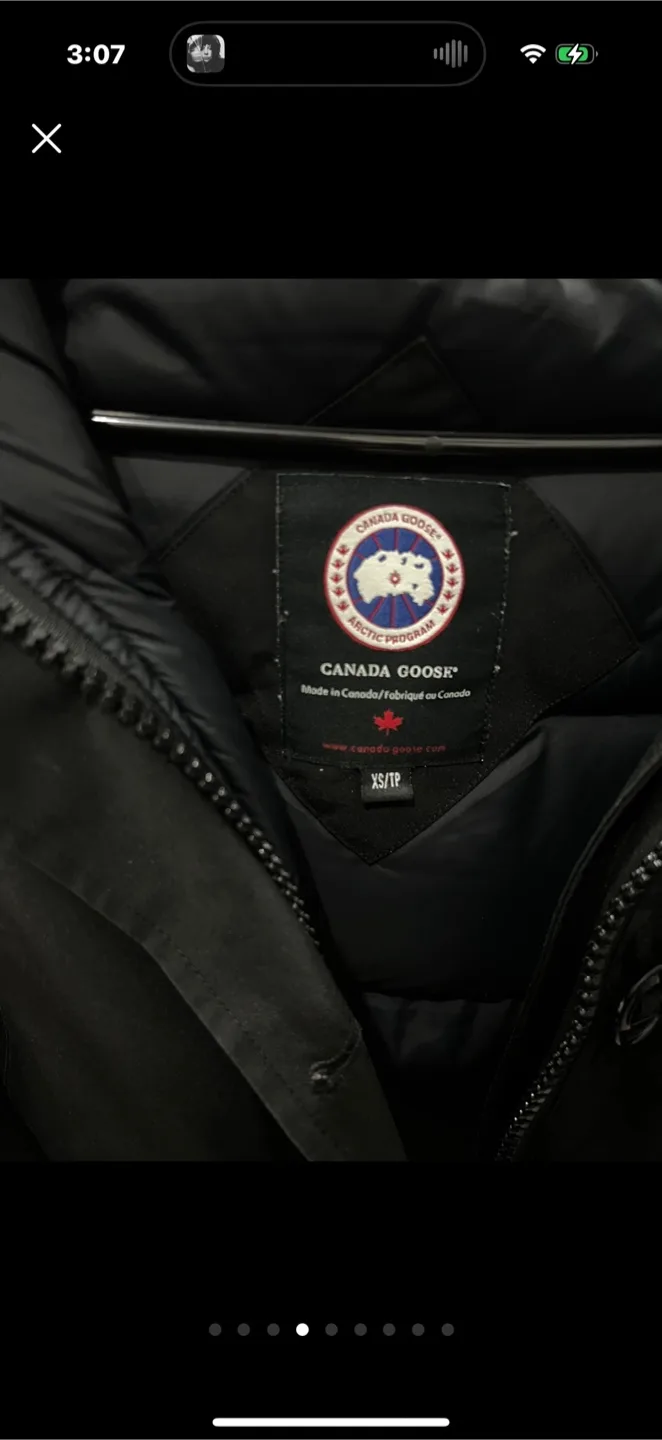 Canada Goose Bomber Jacket - Black, XS image indicator(4)