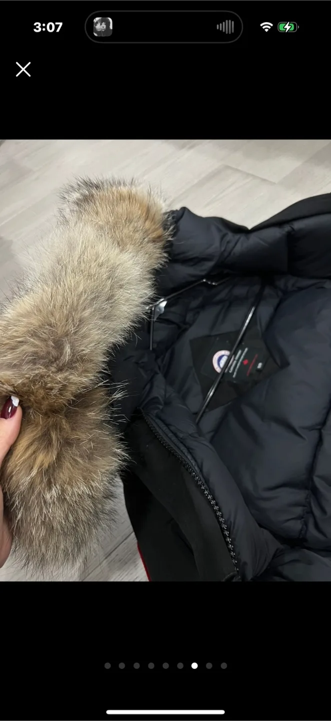 Canada Goose Bomber Jacket - Black, XS image indicator(7)