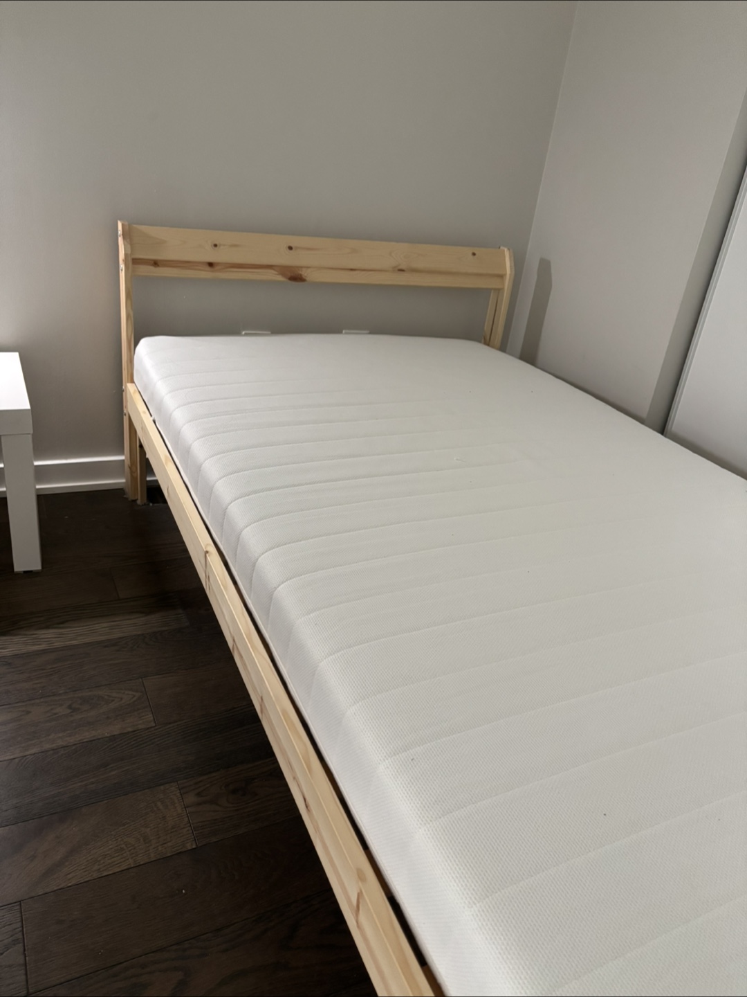 IKEA twin Bed Frame with Mattress