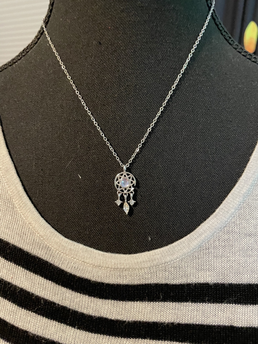 Silver Dreamcatcher Necklace - photo 5