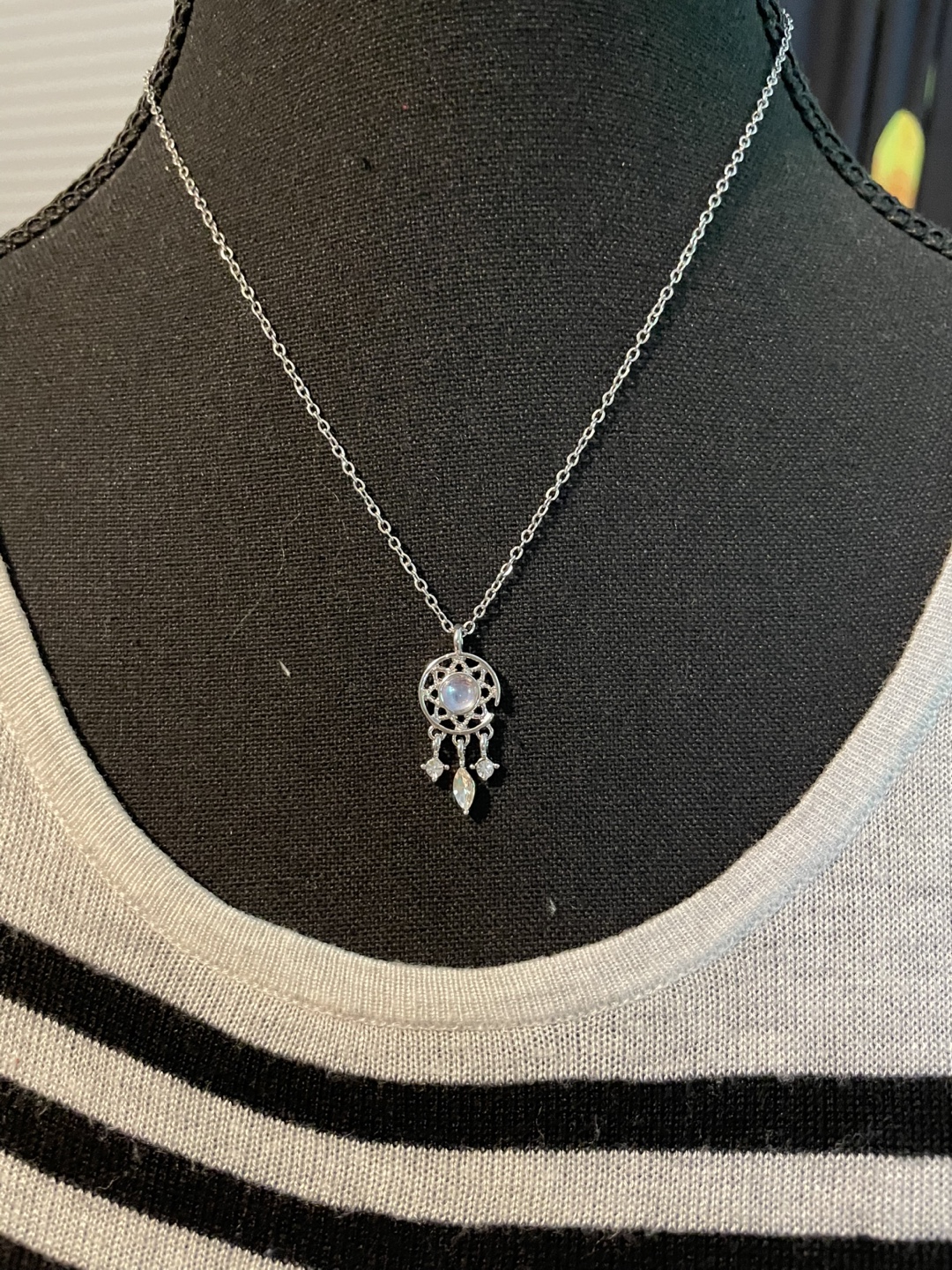 Silver Dreamcatcher Necklace - photo 4