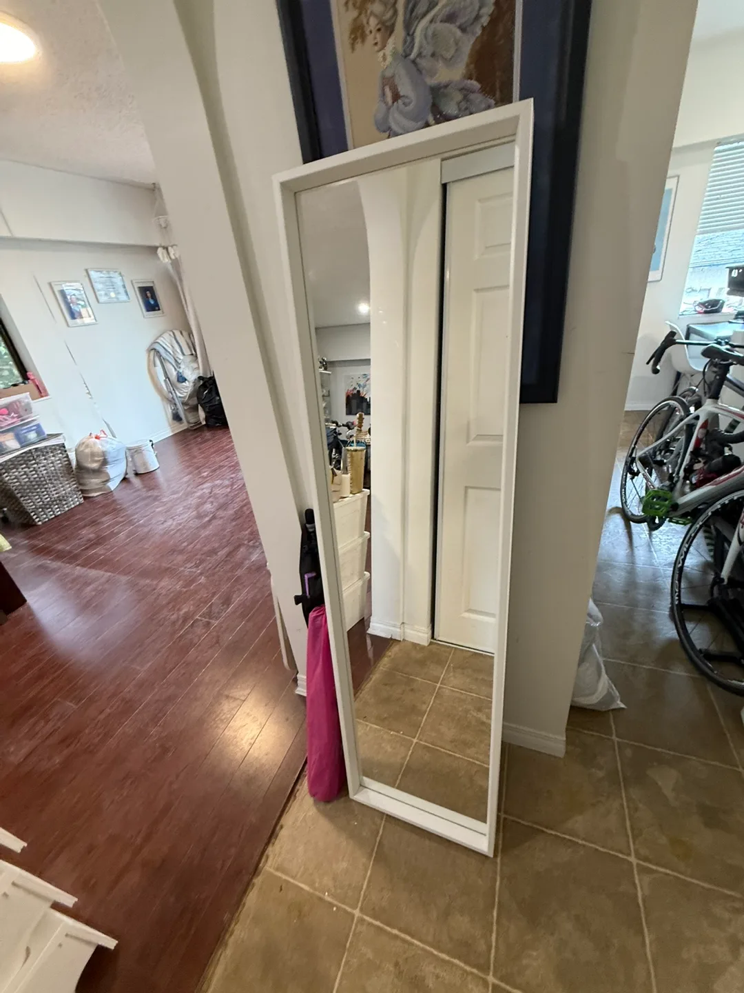 IKEA NISSEDAL White Mirror thumbnail