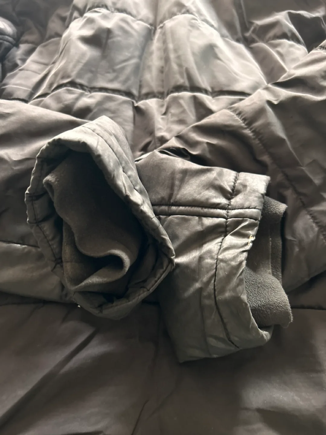 Michael Michael Kors Black Puffer Jacket Size M image indicator(7)