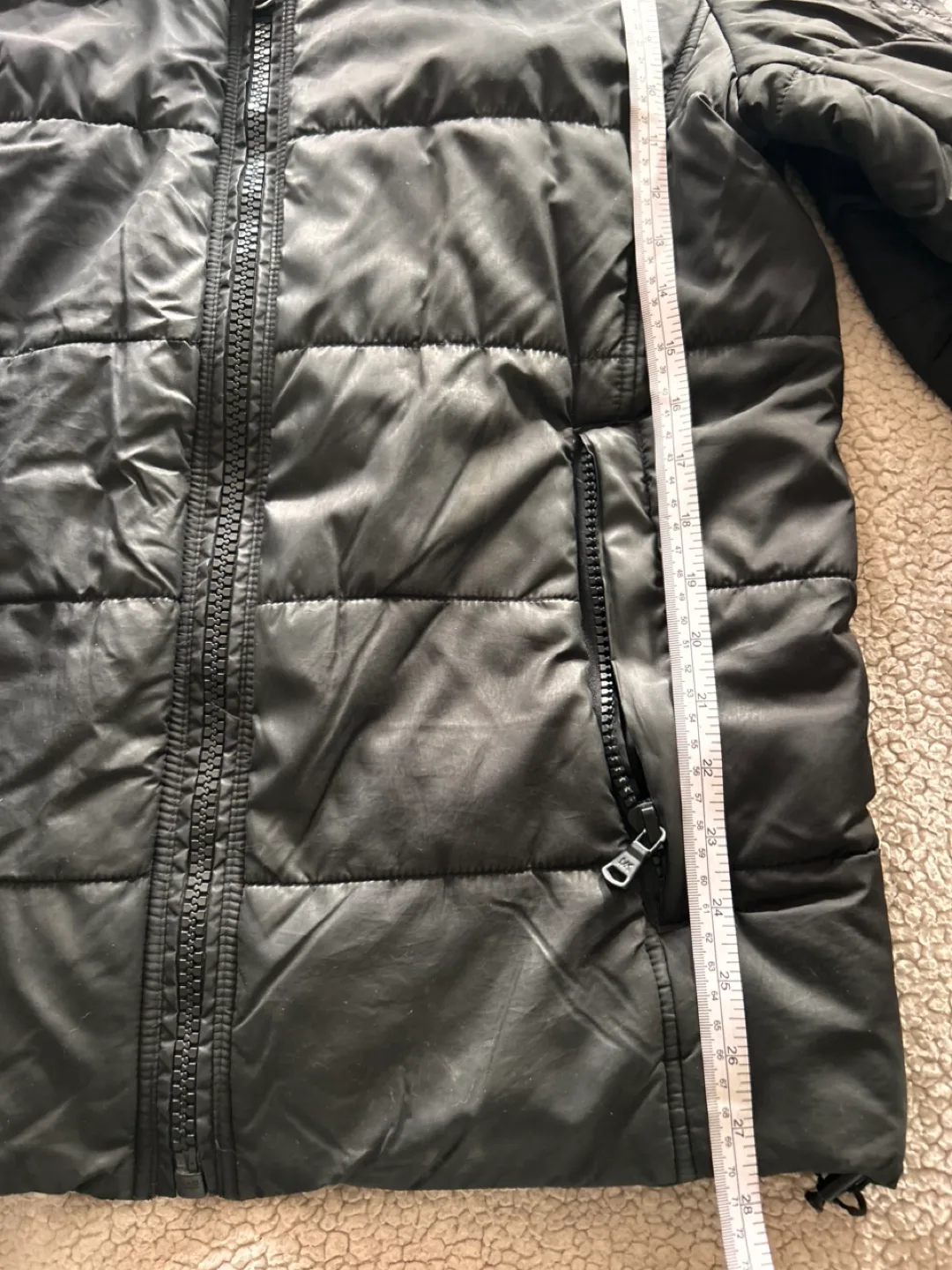 Michael Michael Kors Black Puffer Jacket Size M image indicator(3)