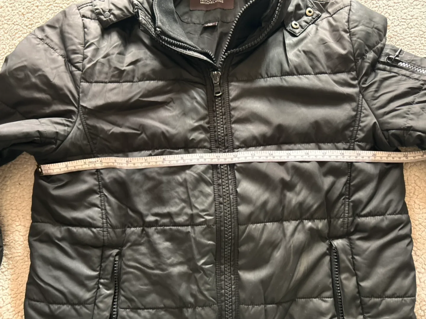 Michael Michael Kors Black Puffer Jacket Size M image indicator(5)