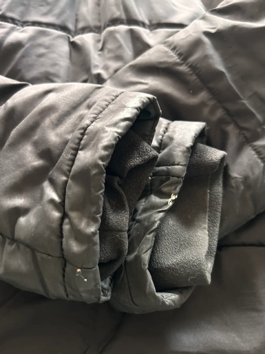 Michael Michael Kors Black Puffer Jacket Size M image indicator(8)