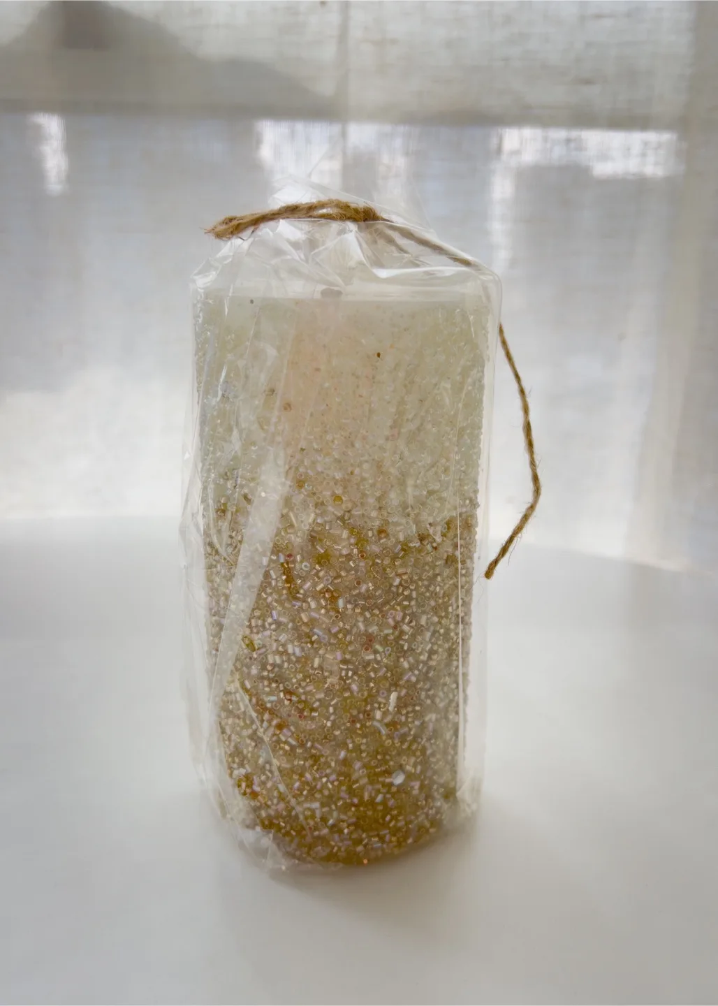 Brand New Beaded Candle thumbnail