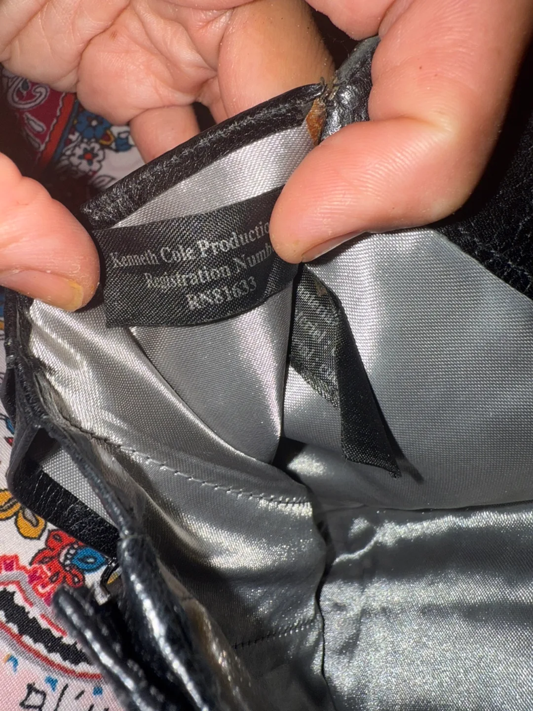 Kenneth Cole Black Leather Wallet image indicator(4)