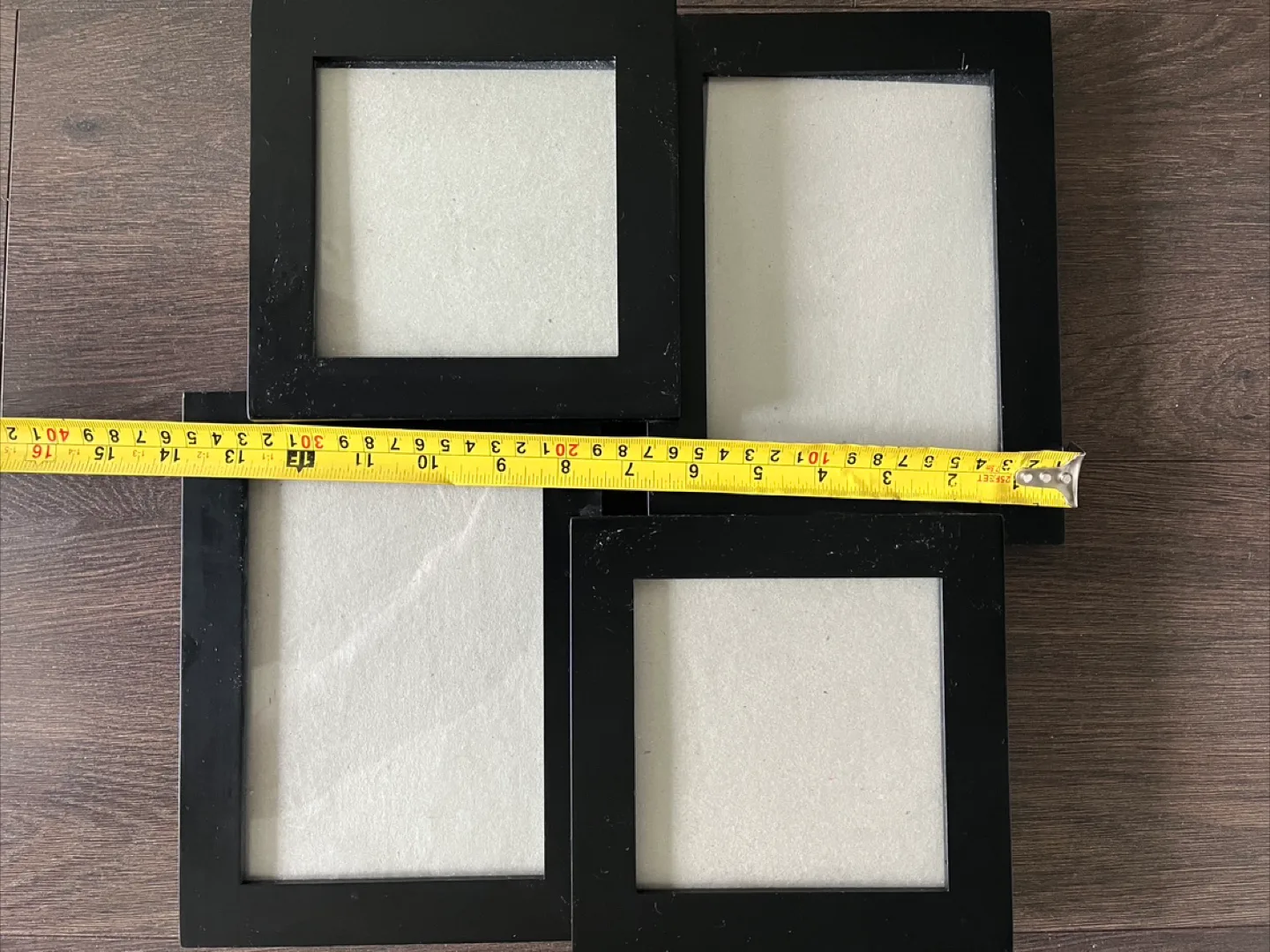 Black Collage Picture Frame - Holds 4 Photos image indicator(4)