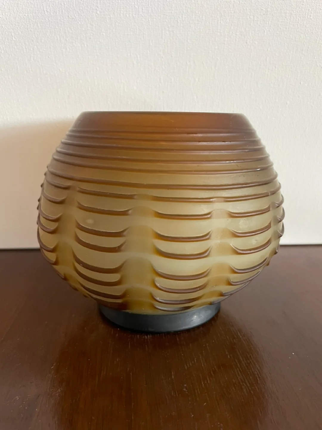 Brown Glass Vase thumbnail