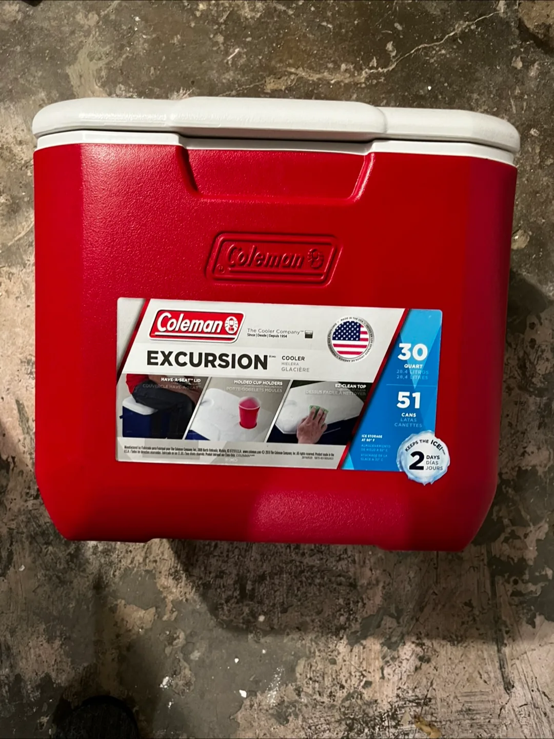 Coleman Excursion 30 Quart Cooler thumbnail