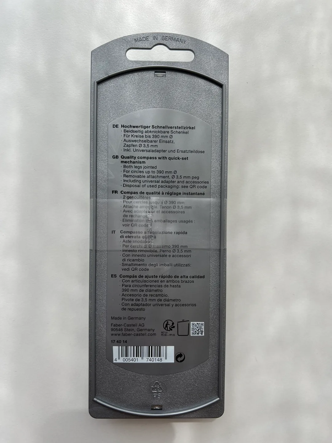 Faber-Castell Quick Set Compass - New image indicator(2)